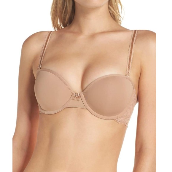 b.tempt’d by Wacoal Nude Strapless Convertible Bra 34C - Picture 3 of 5